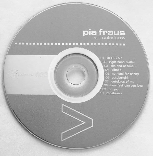 Pia Fraus : In Solarium (CD, Album)