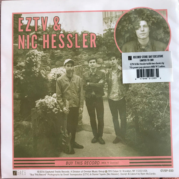 EZTV & Nic Hessler : Buy This Record (7", Single, Ltd)