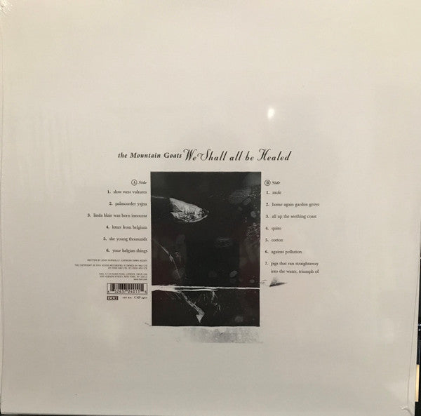 The Mountain Goats : We Shall All Be Healed (LP, Album, RE, 180)