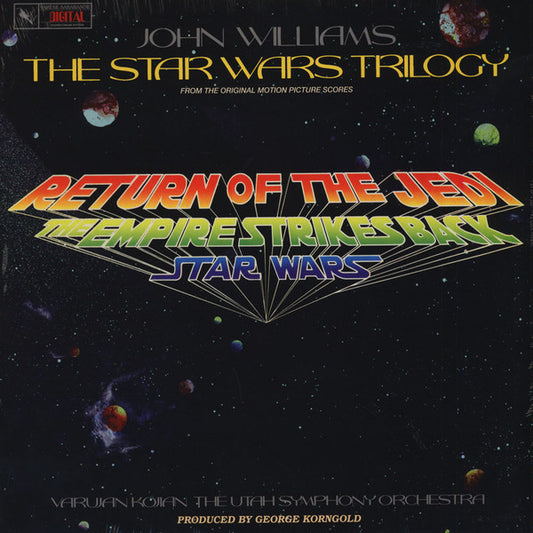 John Williams (4), Varujan Kojian, Utah Symphony Orchestra : The Star Wars Trilogy (LP, Album, RE)