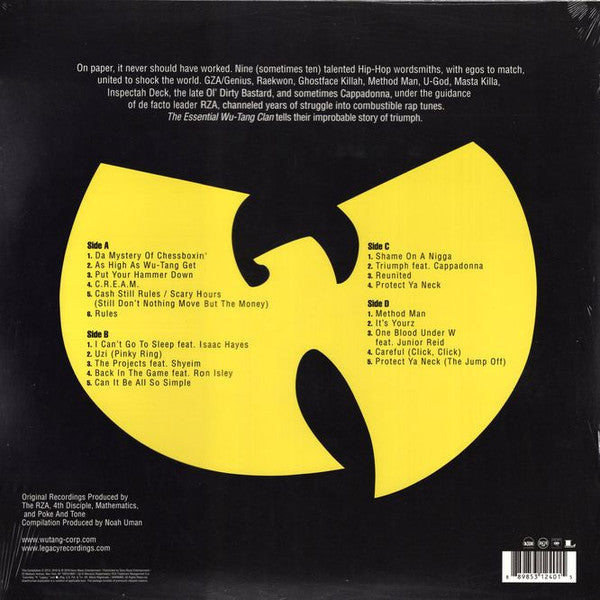 Buy Wu-Tang Clan : The Essential Wu-Tang Clan (2xLP, Comp) Online