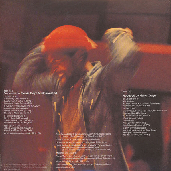 Marvin Gaye - Let's Get It On (LP, Album, RE, 180)