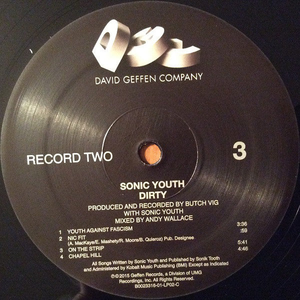 Sonic Youth - Dirty (2xLP, Album, RE, RM)