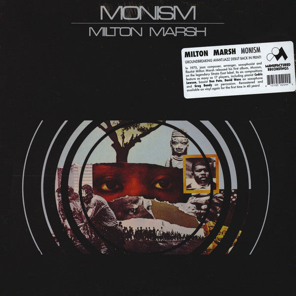 Milton Marsh : Monism (LP, Album, RE, RM)