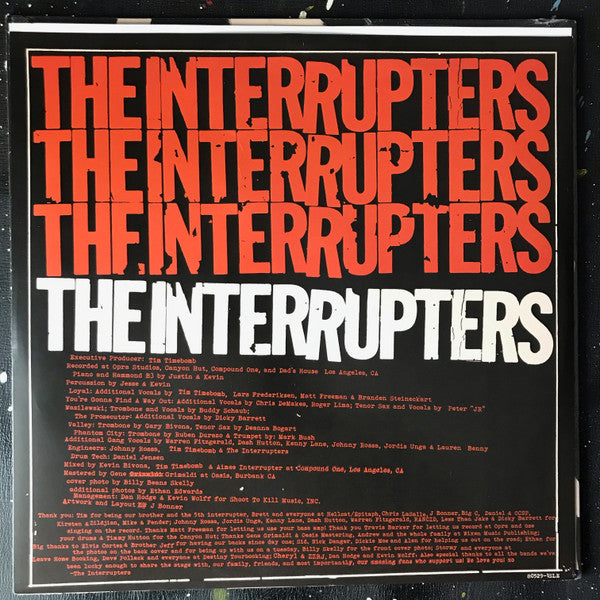 The Interrupters : Say It Out Loud (LP, Album)