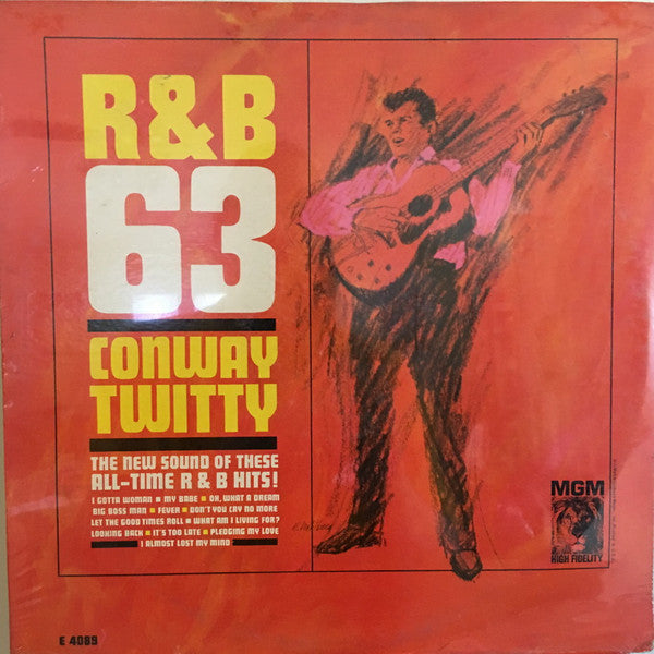 Conway Twitty : R&B '63 (LP, Album, Mono)