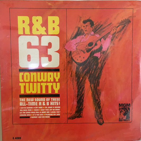 Conway Twitty : R&B '63 (LP, Album, Mono)