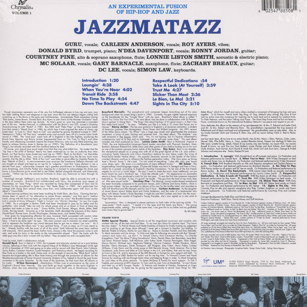 Buy Guru : Jazzmatazz Volume 1 (LP, Album, RE) Online for a great