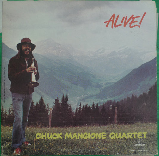 Chuck Mangione Quartet : Alive! (LP, Album)