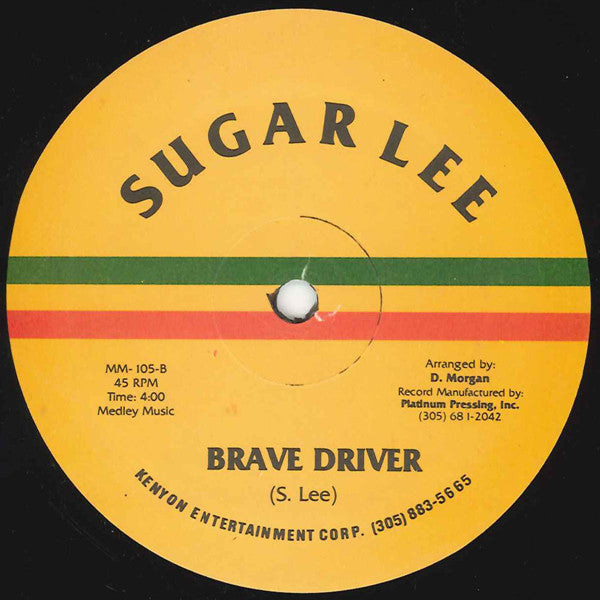 Derrick Morgan / Sugar Lee (2) : Jamaica 25 / Brave Driver (12")