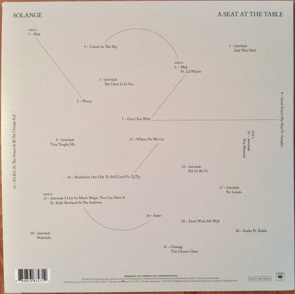 Solange (2) : A Seat At The Table (2xLP, Album)