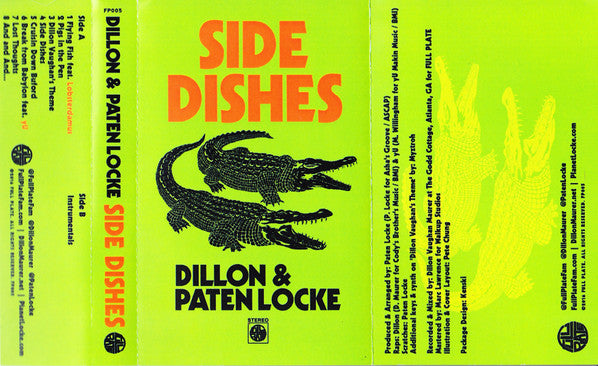 Dillon Maurer & Paten Locke : Side Dishes (Cass, EP, Ltd, Gre)