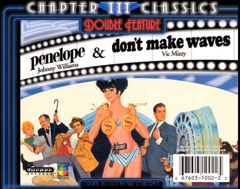 John Williams (4), Vic Mizzy : Don't Make Waves & Penelope (CD, Comp)